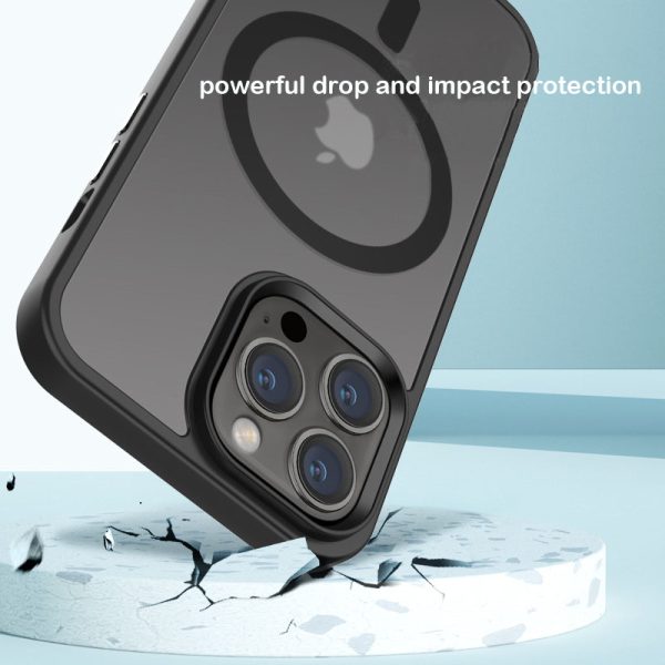 Semi-transparent frosted Magsafe case for iPhone12-14series iPhoneSE iPhone13mini iPhone11