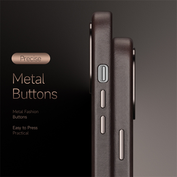 6 Leather iPhone Case with MagSafe for iPhone 13-14 series