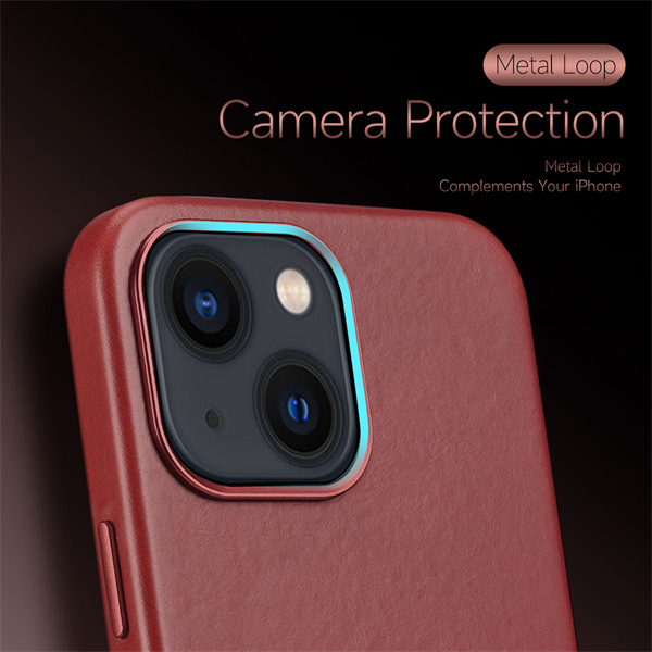 7 Leather iPhone Case with MagSafe for iPhone 13-14 series