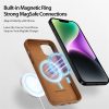 PU Back Cover with MagSafe for iPhone 14 series