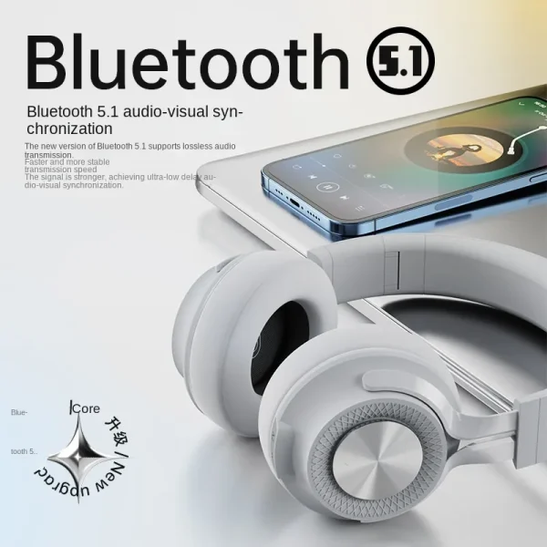 Wireless Bluetooth Headset New Popular Heavy Bass Headphones Sports Earphones