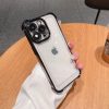Electroplated Corner Airbag iPhone 14 Case, Full-Cover Transparent TPU, Fits iPhone X,11-14Series with Precision Cutouts